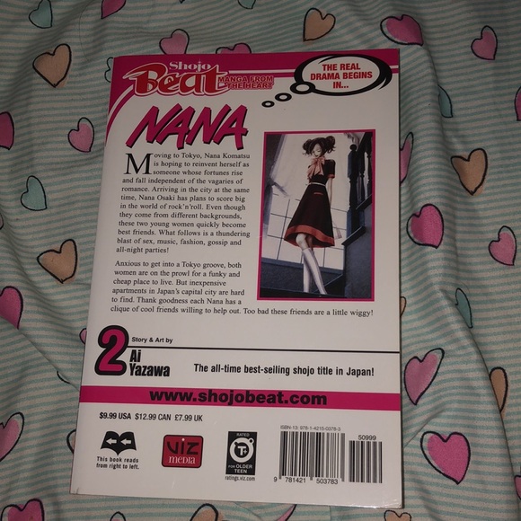 Nana second book, anime series, drama, love story - Picture 2 of 2